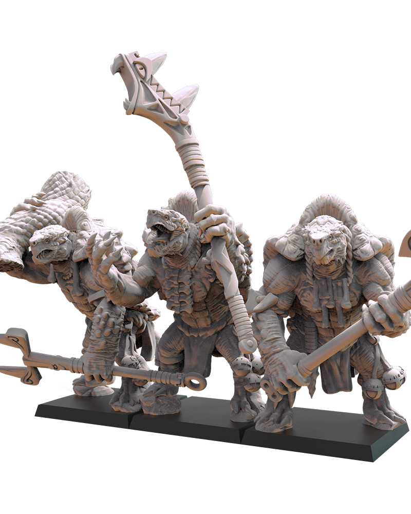 Ayotl Unit (x3)by Lost Kingdom - TTRPG - Wargaming - Dungeons and Dragons