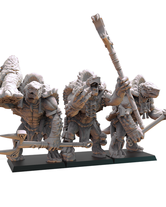 Ayotl Unit (x3)by Lost Kingdom - TTRPG - Wargaming - Dungeons and Dragons