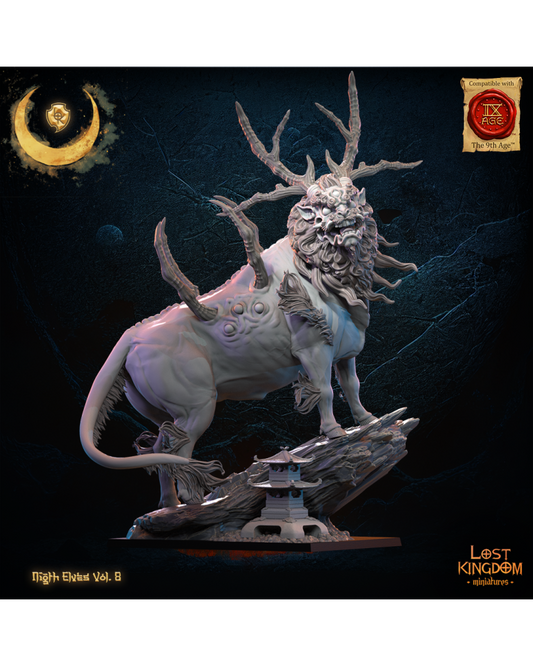 Bái Zé - Elfe de la nuit - JDR - Wargaming - Donjons et Dragons