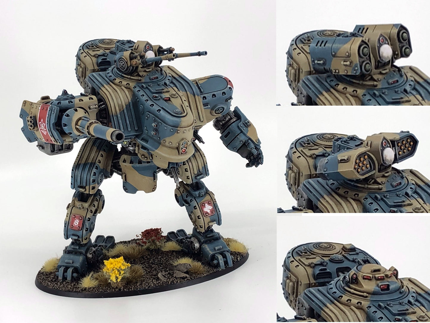 Balius Battle Strider - TTRPG - Wargaming - Grimdark  - by Nate Feyma - Tabletop RPG Miniature - Roleplaying 3D Printed Fantasy Mini