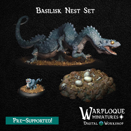 Basilisk Nest TTRPG - Wargaming - Dungeons and Dragons
