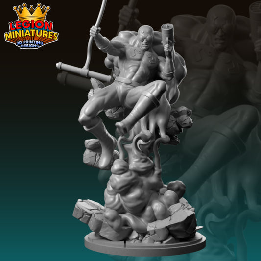 Blue Beetle Miniature(40mm - 75mm) Unassembled/Unpainted/3D Print