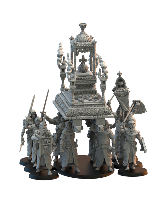 Calix Wanderers with Blessed Shrine - TTRPG - Wargaming - Dungeons and Dragons