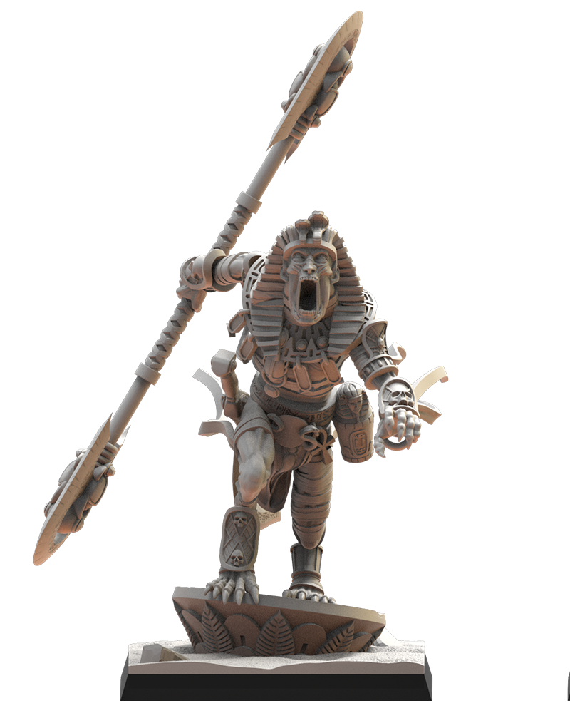 Canopic Hero - Tomb Kings - Undead - TTRPG - Wargaming- Dungeons and Dragons