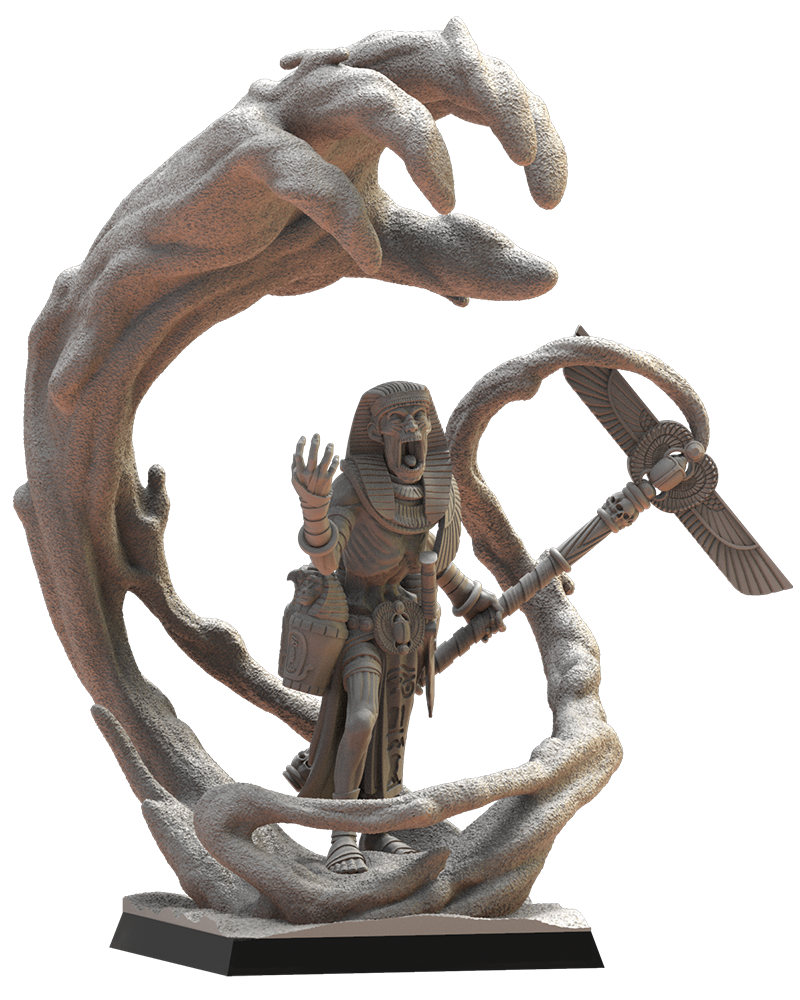 Canopic Sorcerer - Tomb King - Undead - TTRPG - Wargaming - Dungeons and Dragons