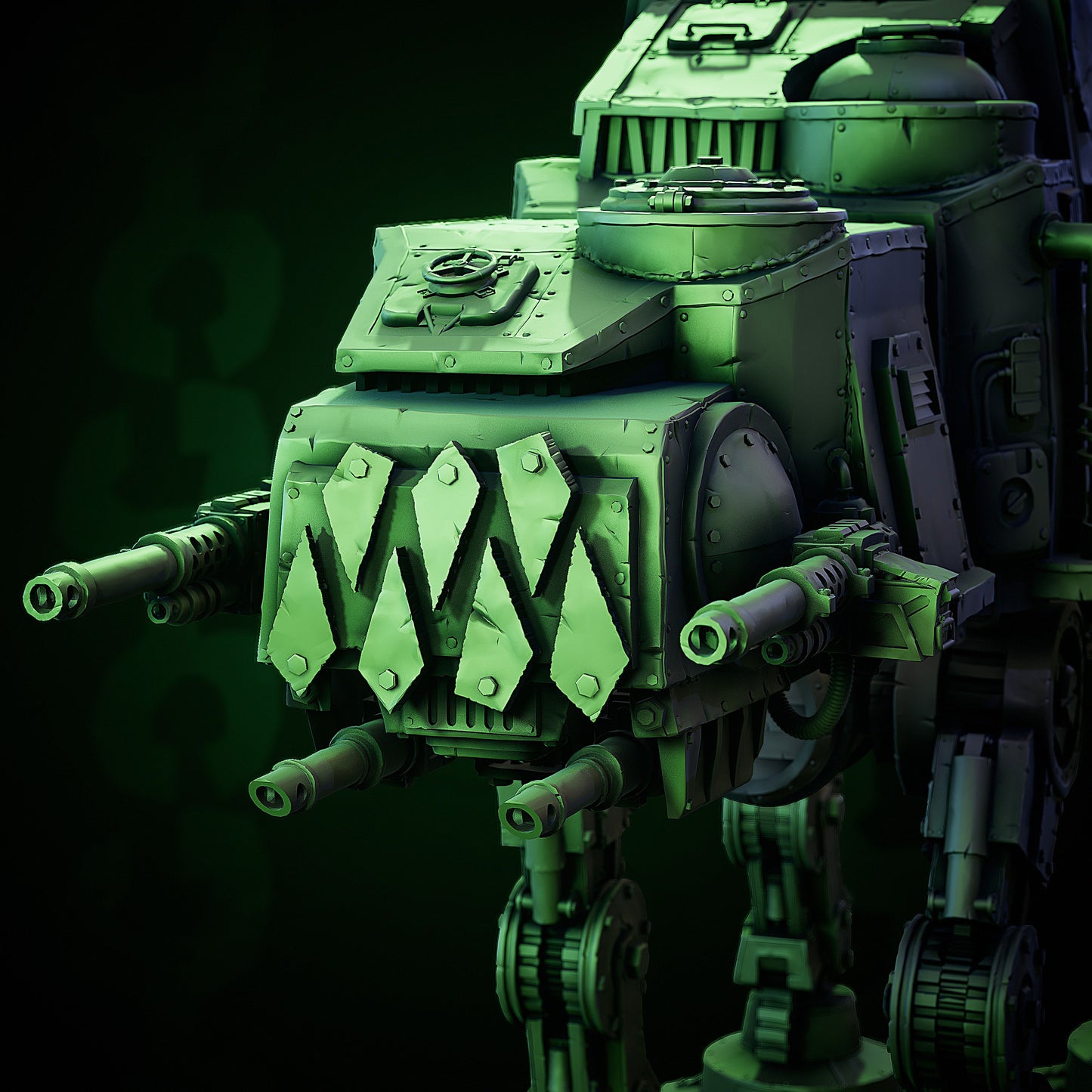 MrModulork's Orkaz Fortress Walka/Compatible with Warhammer 40K/Grimdark - by MrModulork's Orkaz Fortress Walka