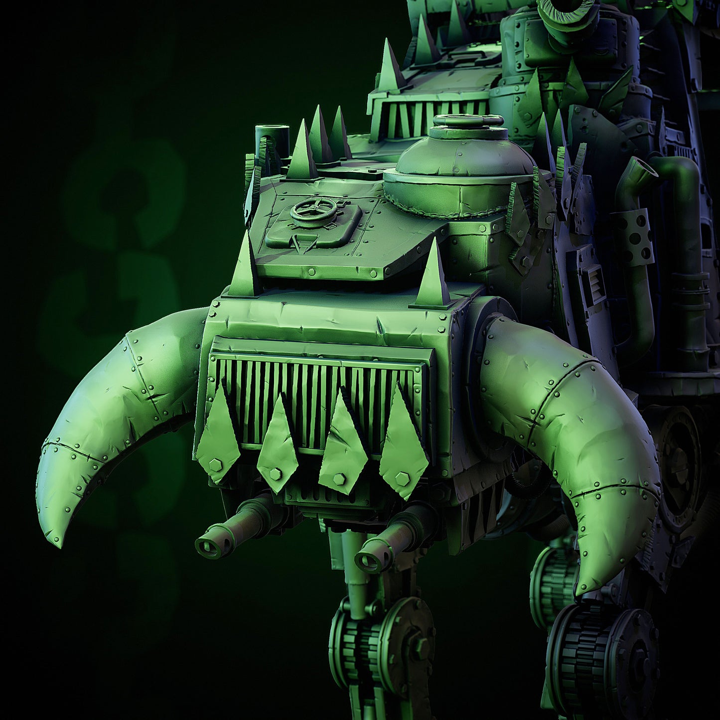 MrModulork's Orkaz Fortress Walka/Compatible with Warhammer 40K/Grimdark - by MrModulork's Orkaz Fortress Walka