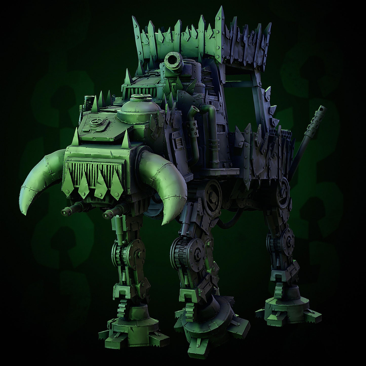 MrModulork's Orkaz Fortress Walka/Compatible with Warhammer 40K/Grimdark - by MrModulork's Orkaz Fortress Walka