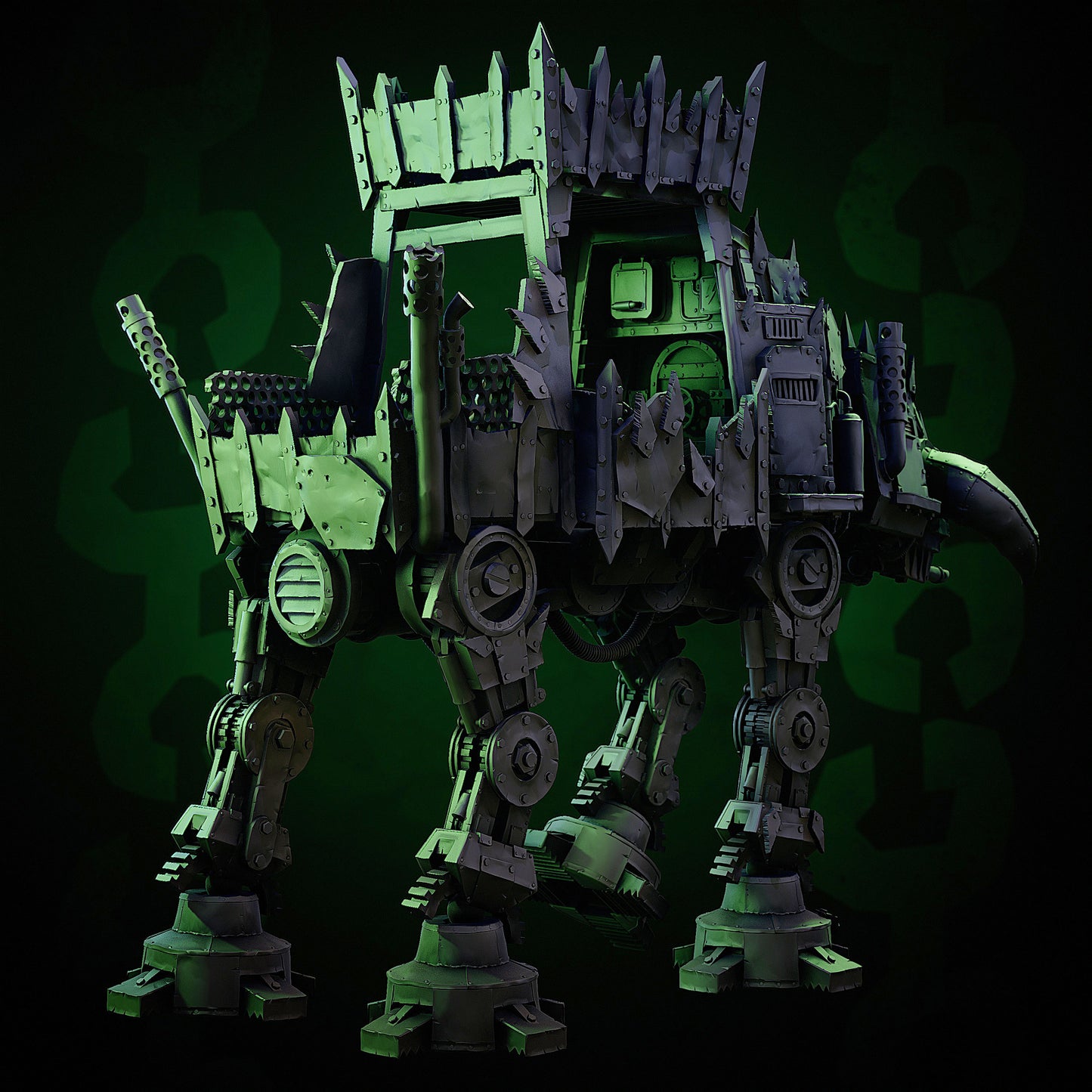 MrModulork's Orkaz Fortress Walka/Compatible with Warhammer 40K/Grimdark - by MrModulork's Orkaz Fortress Walka