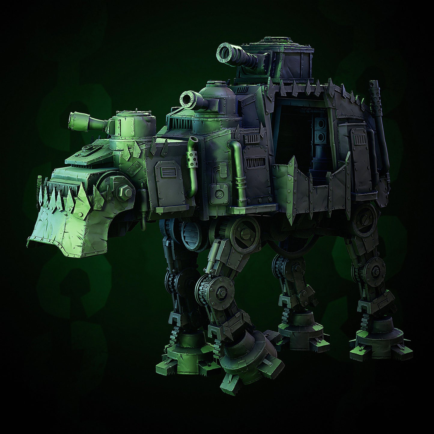 MrModulork's Orkaz Fortress Walka/Compatible with Warhammer 40K/Grimdark - by MrModulork's Orkaz Fortress Walka