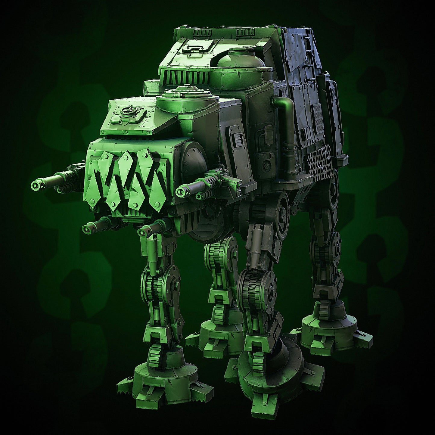 MrModulork's Orkaz Fortress Walka/Compatible with Warhammer 40K/Grimdark - by MrModulork's Orkaz Fortress Walka