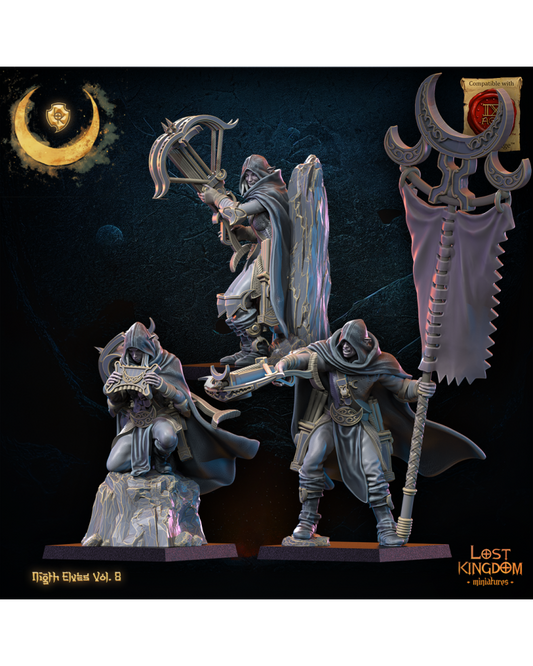 Régiment de Chūkōnu CG (x3) - Elfes de la nuit - JDR - Wargaming - Donjons et Dragons