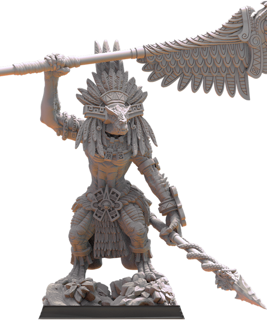 Coatlicue, Cuetzpal Mother  - by Lost Kingdom - TTRPG - Wargaming - Dungeons and Dragons