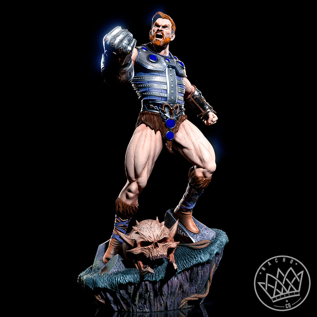 FISTO Sculpture (75mm to 500mm) - Unassembled/Unpainted/3D Print