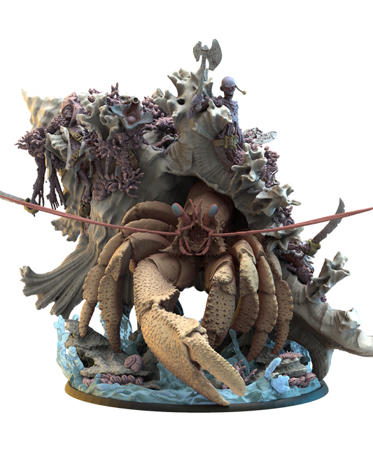 Corpse Hermit Crab - Undead - TTRPG - Wargaming - Dungeons and Dragons