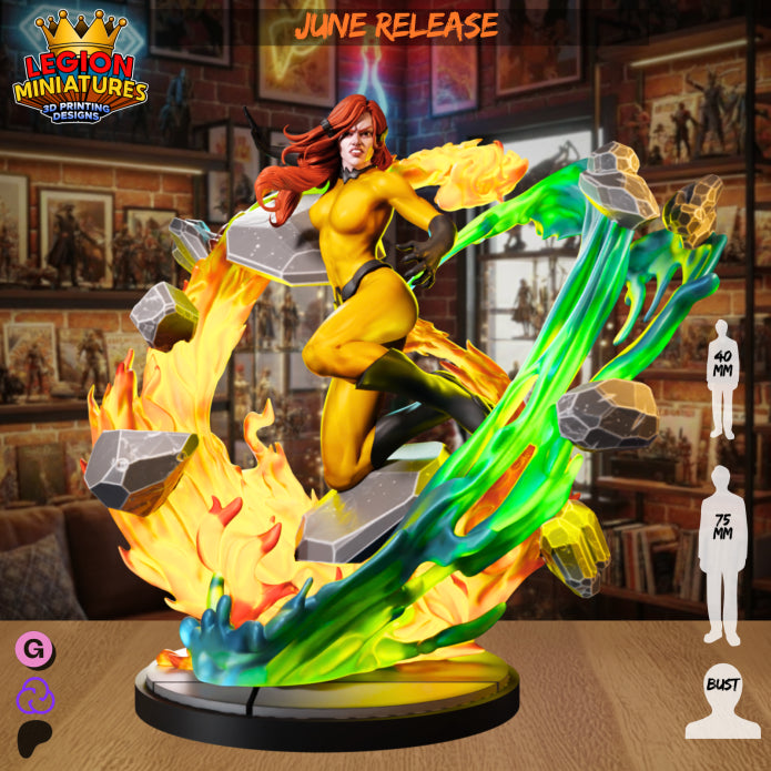 Crystal Miniature(40mm - 75mm) Unassembled/Unpainted/3D Print