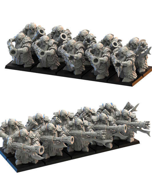 Death Guard with Arquebuses(x10) TTRPG - Wargaming - Dungeons and Dragons