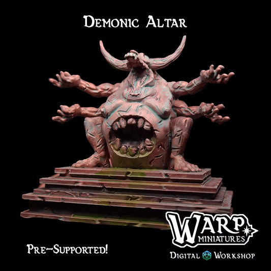 Idole démoniaque - JdR - Wargaming - Donjons et Dragons