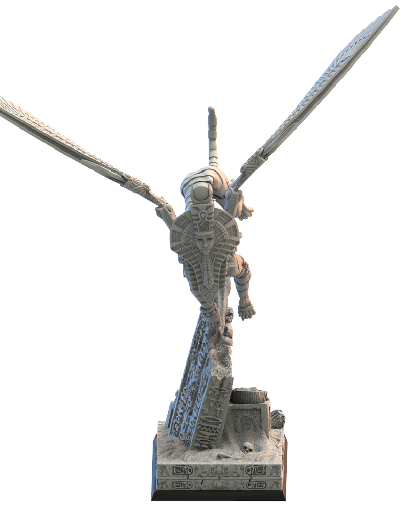 Divine Sphinx - Tomb Kings - Undead - TTRPG - Wargaming - Dungeons and Dragons
