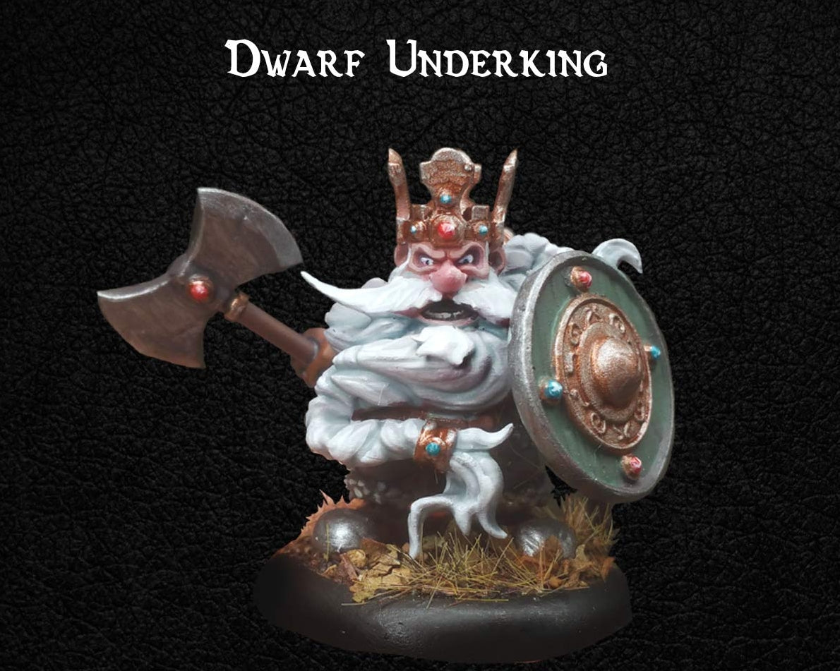 Dwarf Underking - TTRPG - Wargaming - Dungeons & Dragons
