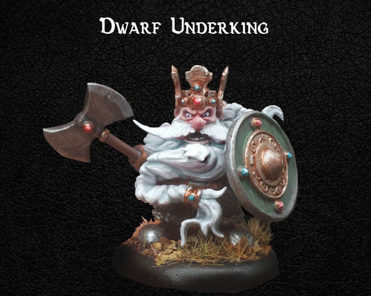 Dwarf Underking - TTRPG - Wargaming - Dungeons & Dragons
