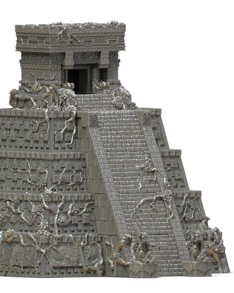 Ehecatl Shrine - by Lost Kingdom - Lizard-Men - TTRPG Terrain - Wargaming - Dungeons and Dragons