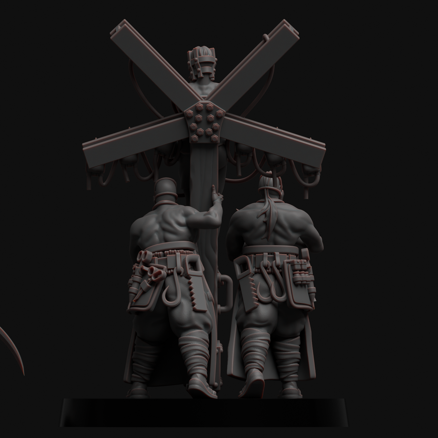 Thul Command and Flesh Doctor (x9) - TTRPG - Wargaming - Grimdark