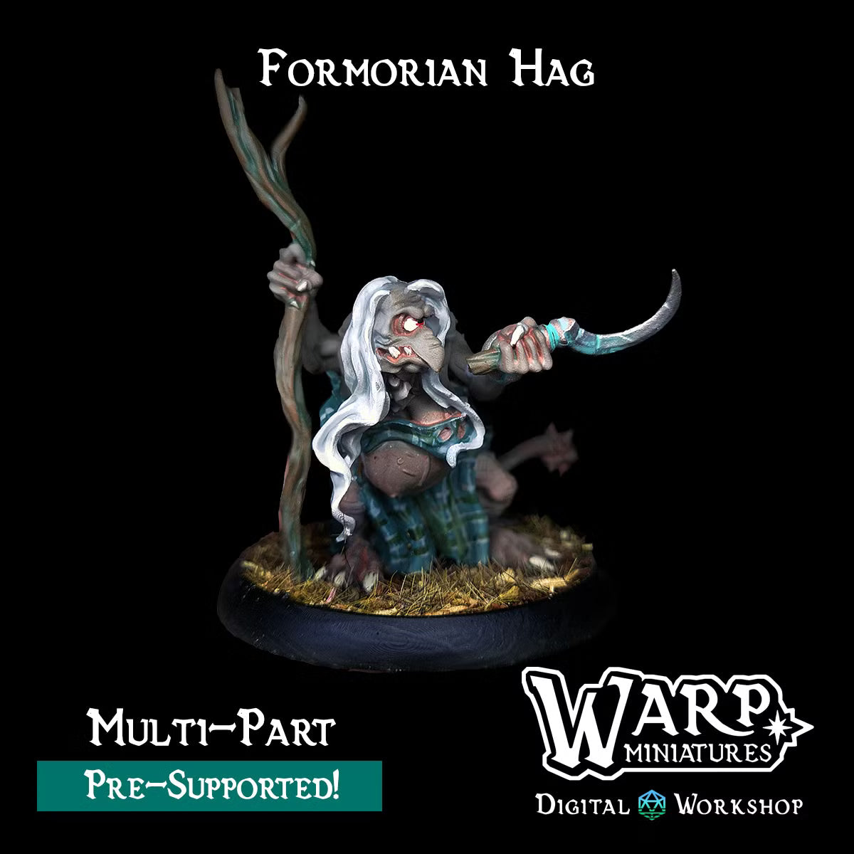 Fomorian Hag - TTRPG - Wargaming - Dungeons and Dragons