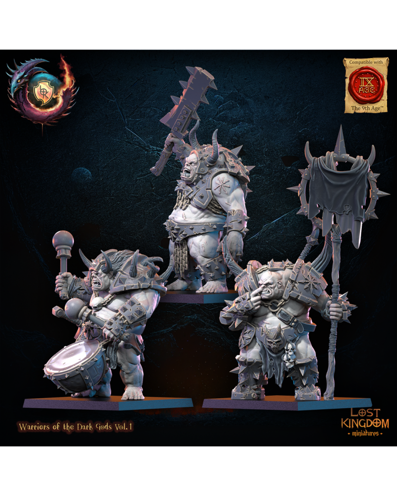 Forsworns CG (x3) - Warriors of the Dark Gods - TTRPG - Wargaming - Dungeons and Dragons