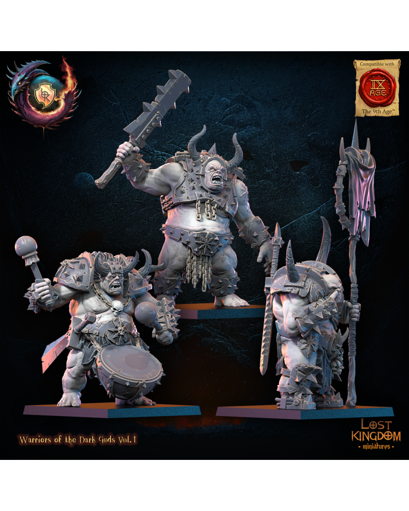 Forsworns CG (x3) - Warriors of the Dark Gods - TTRPG - Wargaming - Dungeons and Dragons