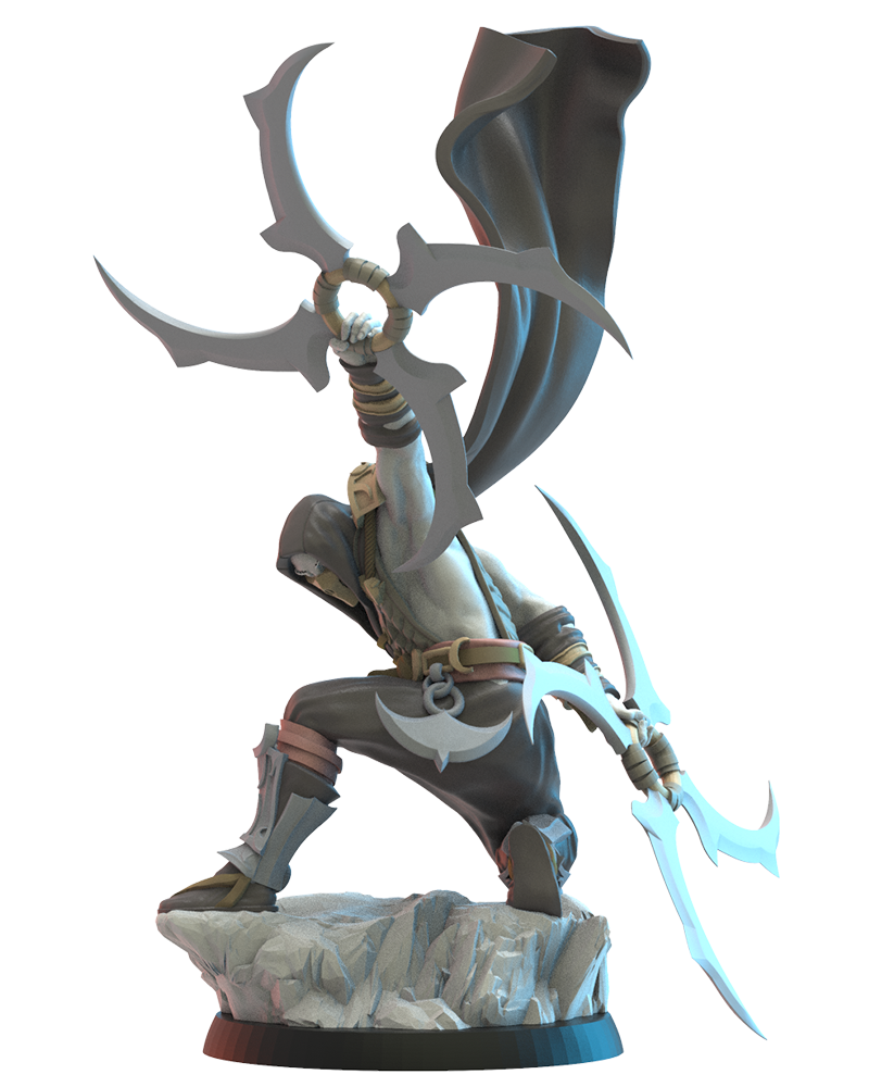 Fūma Shuriken Shinobi Hero - Night Elves - TTRPG - Wargaming - Dungeons and Dragons