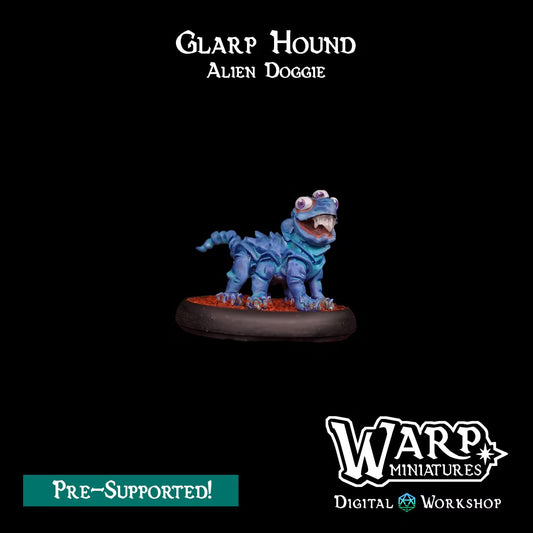 Chien Glarp - Toutou extraterrestre - JDR - Wargame - Grimdark