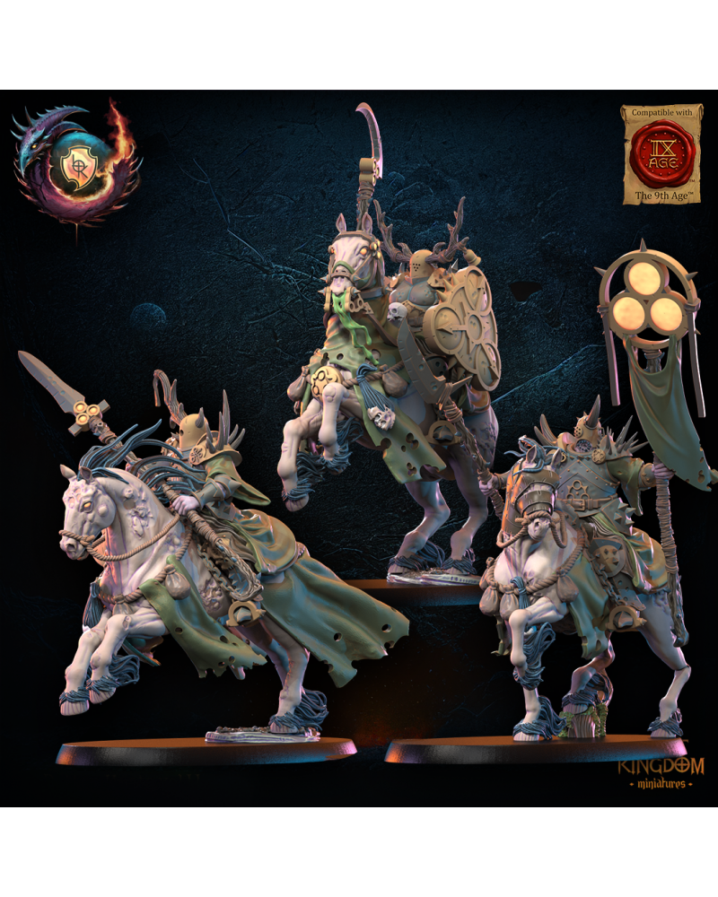 Gluttony Warriors Knights CG (x3) - Warriors of the dark Gods - TTRPG - Wargaming - Dungeons and Dragons