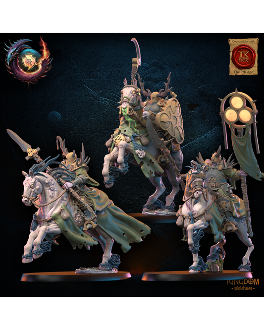 Chevaliers Guerriers de la Gourmandise CG (x3) - Guerriers des Dieux obscurs - JDR - Wargaming - Donjons et Dragons
