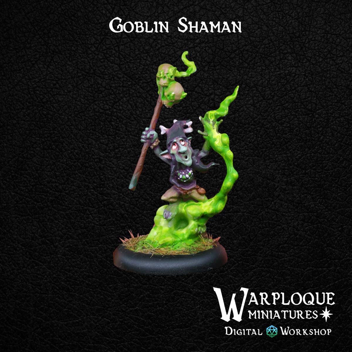 Goblin Shaman - by Warp - TTRPG - Wargaming - Dungeons and Dragons