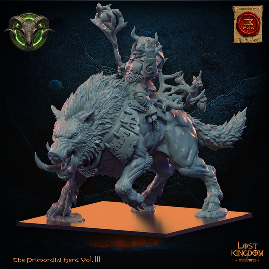 Minotaur Druid - Beast-Men - TTRPG - Wargaming - Dungeons and Dragons