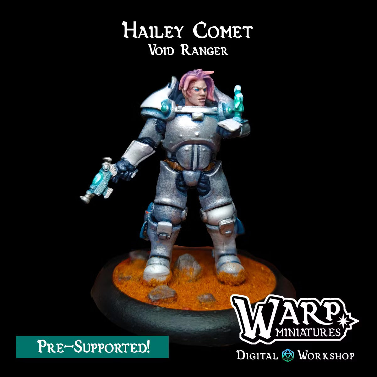 Hailey Comet - Void Ranger - TTRPG - Wargaming - Grimdark - Dungeons and Dragons