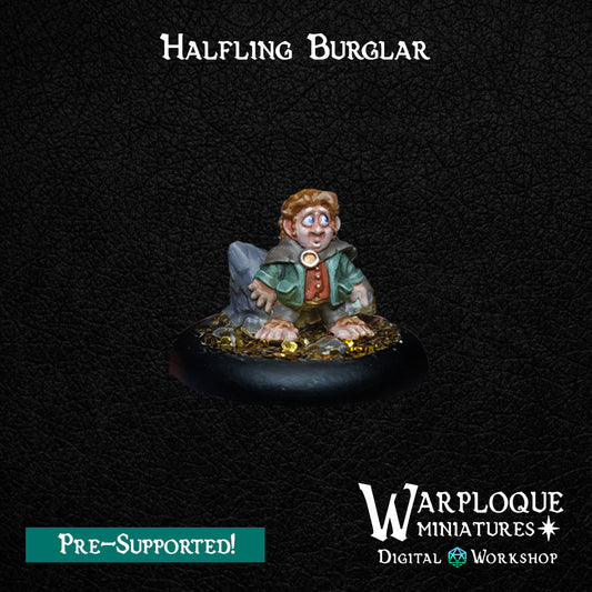 Halfling Burglar - TTRPG - Wargaming - LOTR - Dungeons and Dragons