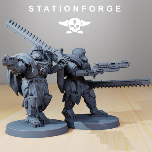 Scavenger Frontliner Halo(x2) - Station Forge - TTRPG - Wargaming - Grimdark