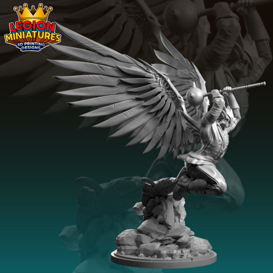 Absolute Hawkman Miniature(40mm - 75mm) TTRPG - Wargaming - MCP