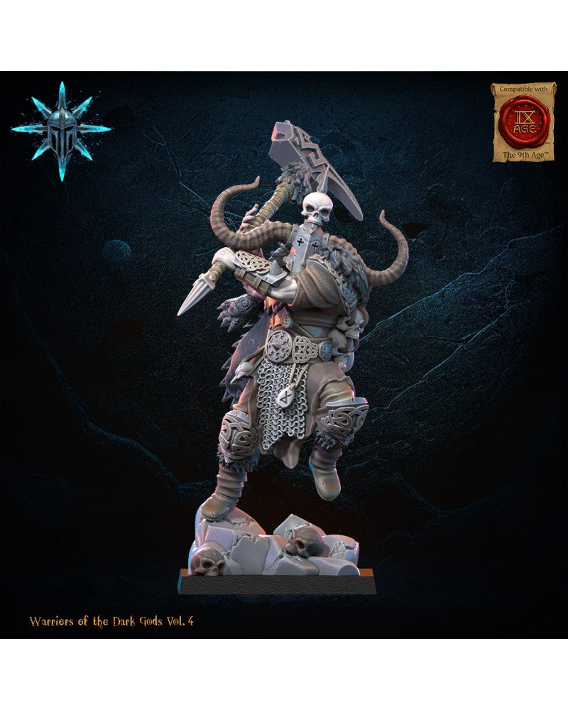 Heavy Weapon Barbarian Chief - Warriors of the Dark Gods - TTRPG - Wargaming - Dungeons and Dragons