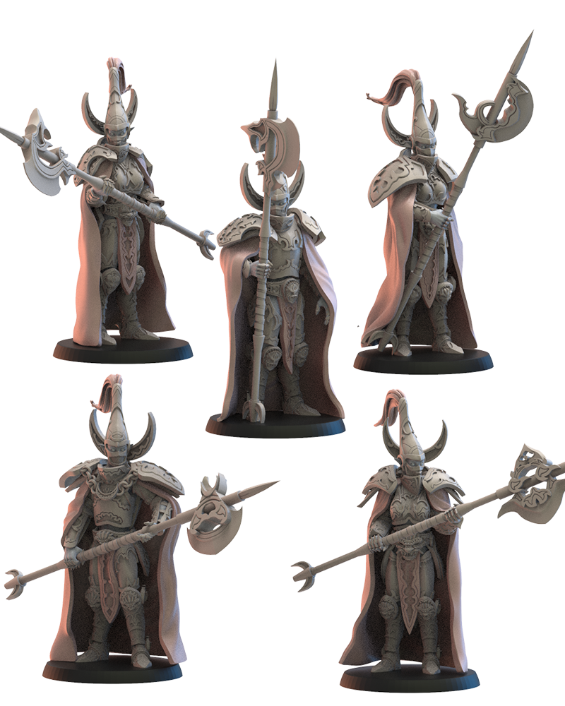 Hisui Guard (x10) - Night Elves - TTRPG - Wargaming - Dungeons and Dragons
