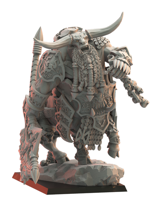 Hurgroth, Taurukh Hero - Bull Centaur - TTRPG - Wargaming - Dungeons and Dragons