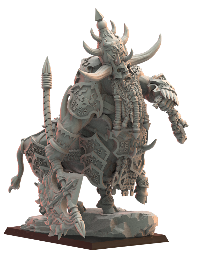 Hurgroth, Taurukh Hero - Bull Centaur - TTRPG - Wargaming - Dungeons and Dragons