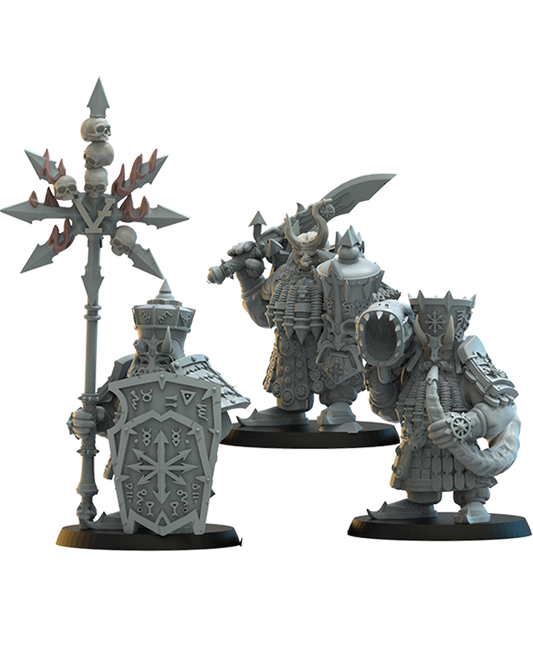 Immortal Regiment CG (x3) - Chaos Dwarves - TTRPG - Wargaming - Dungeons and Dragons