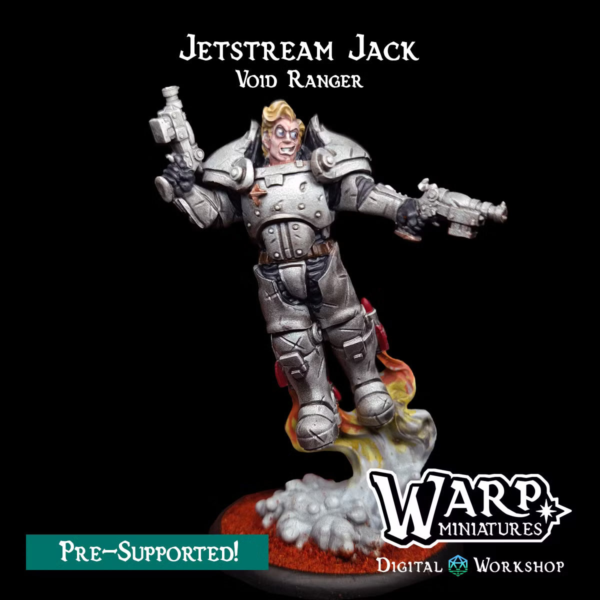 Jetstream Jack - Void Ranger - TTRPG - Wargaming - Grimdark