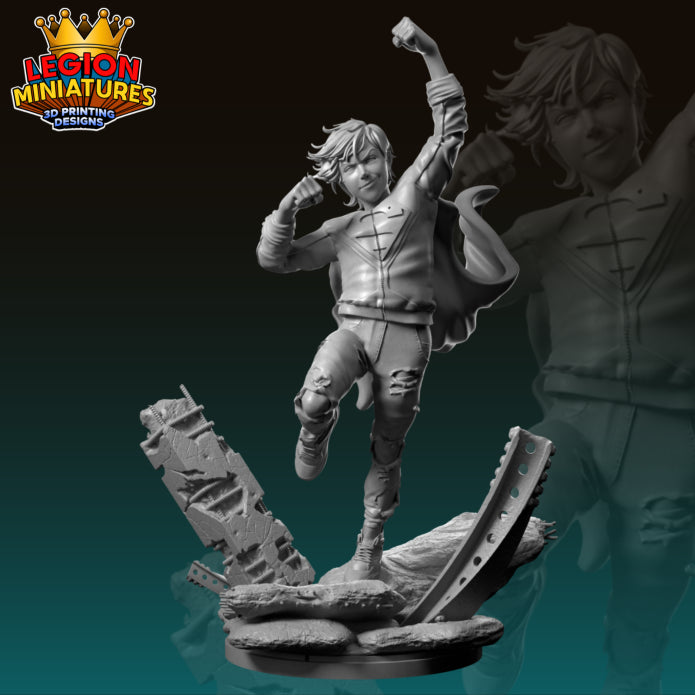 Jon Kent Superboy Miniature(40mm - 75mm) Unassembled/Unpainted/3D Print