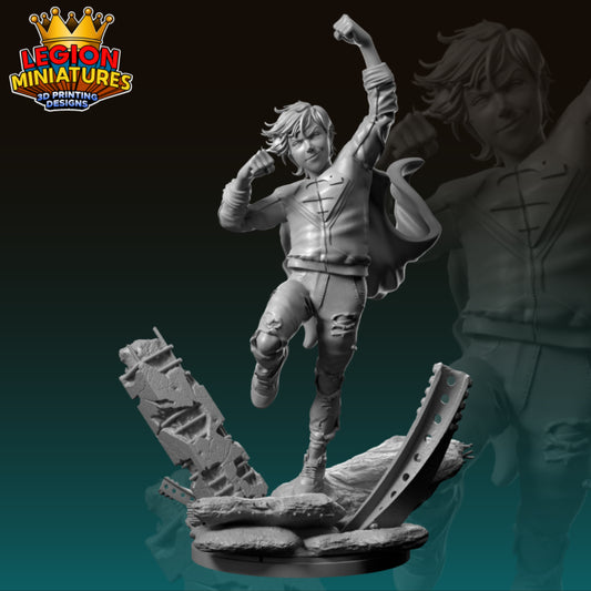 Jon Kent Superboy Miniature(40mm - 75mm) Unassembled/Unpainted/3D Print