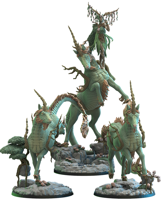 Kazumi, Kirin Queen - Wood Elves - TTRPG - Wargaming - Dungeons and Dragons