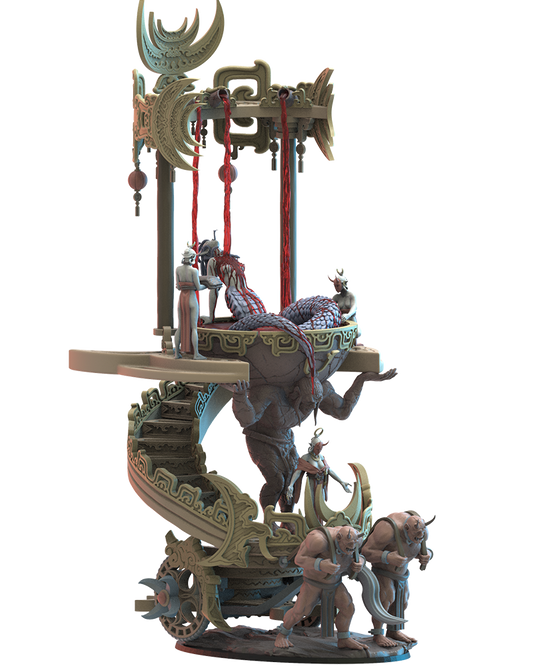 Autel de sang - Elfes de la nuit - JDR - Wargaming - Donjons et Dragons